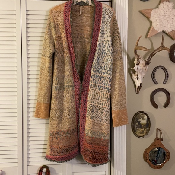 Free People Sweaters - RARE Free People Desert Drifter Cardigan sweater